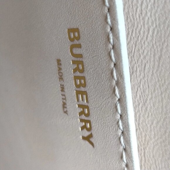 Authentic Burberry Pink Leather Crossbody Bag mn585-112525 - Picture 13 of 16